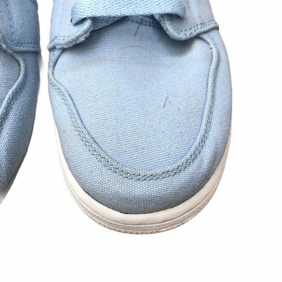 Nike Air Jordan 1 Mid 'Canvas Ice Blue' Size 6.5 - Picture 9 of 10